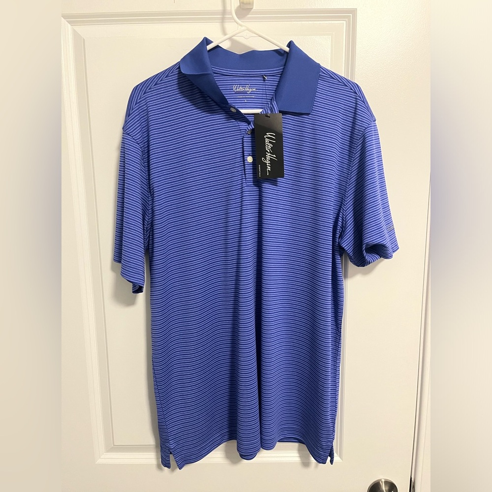 Walter Hagen Mens Large Golf Polo NEW WITH TAGS